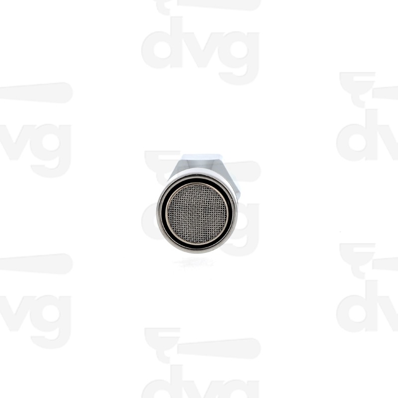 LANCIA ACQUA CON FRANGIACQUA INOX E DADO 3/8 CROMATO -SENZA TUBO
